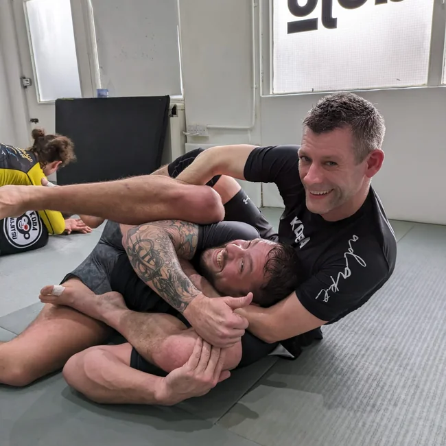 Brazilian jiu-jitsu sparring