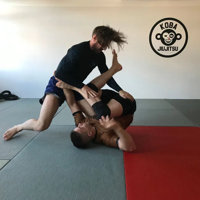 Open guard retention